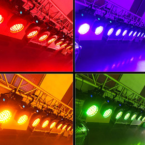 4Pcs 36 x 10W RGBW 4in1 LED Zoom Moving Head 360W Wash Stage Light DMX 15CH