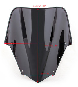 Windshield Windscreen Double Bubble For Yamaha FZ1 FZ1S 2006-2011 Clear