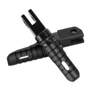 Front Footrests Foot Peg for Aprilia RSV4 Factory 2009-2022 Tuono 660 2021-2022 BLK