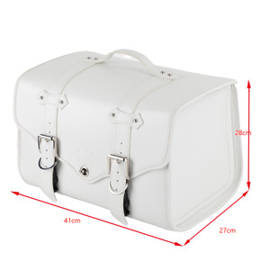 Motorcycle Rear Tail Seat Back Saddle Pack Shoulder Carry Bag Universal