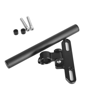 Phone Navigation Bracket Gps Extension Bracket 22Mm Black For Motocycle Motobike
