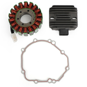 Magneto Stator+Voltage Rectifier+Gasket For Suzuki GSR400 GSR600 2006-2010 09 08