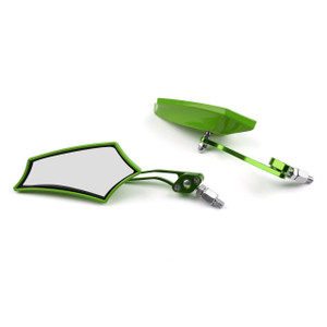 8MM 10MM Universal CNC Machined Mirrors Maple Green