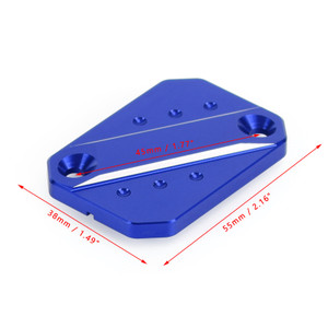 CNC Front Brake Reservoir Cap Blue For Yamaha YZF-R125 14-21 MT125 MT-125 16-21