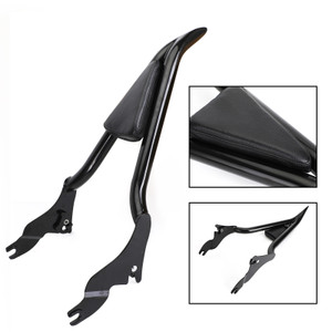 2009-2022 Touring Road King / Road Glide / Street Glide Passenger Backrest 22 Inches Black Generic