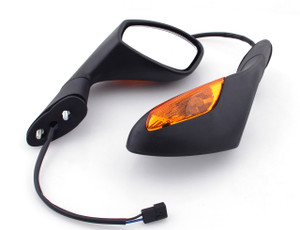 Mirrors Turn Signals Aprilia RSV 1000 (2004-2008) OEM Style Black