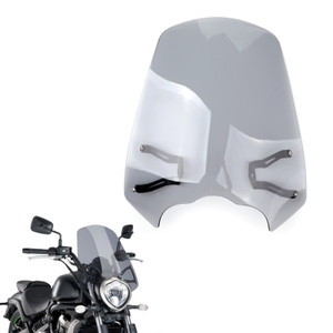 Windscreen Windshield Screen w/Bracket For 2015-2020 Kawasaki Vulcan S EN 650 GR Generic