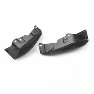 Black Mid-Frame Air Heat Deflector Trim Shield For Harley Touring Street Glide