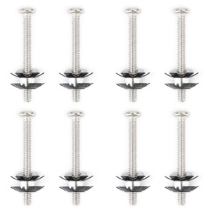 Set of 8 RV LADDER REPAIR KIT nuts Stainless Bunk Motorhome Parts Camper Trailer Coach