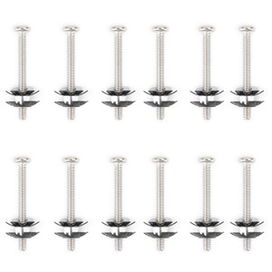 Set of 12 RV LADDER REPAIR KIT nuts Stainless Bunk Motorhome Parts Camper Trailer Coach