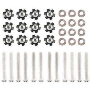 Set of 12 RV LADDER REPAIR KIT nuts Stainless Bunk Motorhome Parts Camper Trailer Coach