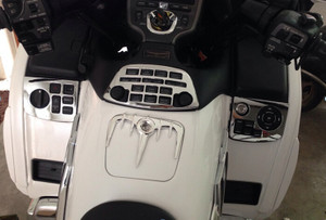 Goldwing Chrome Fairing Right Side Control Accent Fit Honda GL1800 2001-2011