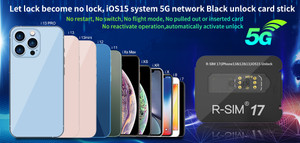 R-SIM 17 Nano Unlock RSIM Card Fit for iPhone 13 12 mini 12 Pro XS MAX 8 IOS 15