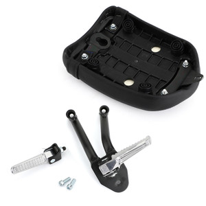 Rear Passenger Seat Cushion Pillion Pad & Foot Pegs Kit For Honda CMX 300/500 Rebel 300/500 2017-2022