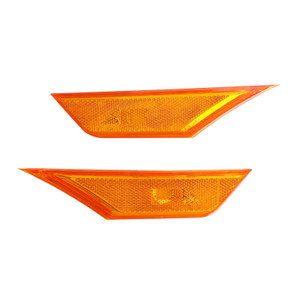 2¡Á Front Side Marker Light For Honda Civic 2016-2021 Amber