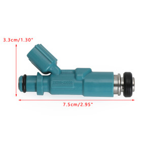 1PCS Fuel Injectors 23250-23020 Fit Toyota Yaris Vitz 1.0L 1.3L 1999-2005