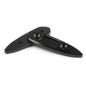 Mirror Eliminator Hole Cap Covers Yamaha YZF R3 (15-16) R25 (13-15) Black