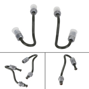 2x Rear Brake Line Pipe Brake Caliper 1K0611763E/K0611763F For Audi Seat Skoda