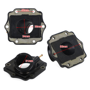 Intake Carb Joint Boot Insulator For Kawasaki KDX200 KDX200SR 89-93 16065-1194