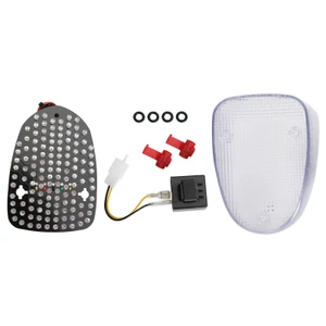 LED Tail Light Turn Signals for YAMAHA Royal Star V-Star Classic Road Star Clear