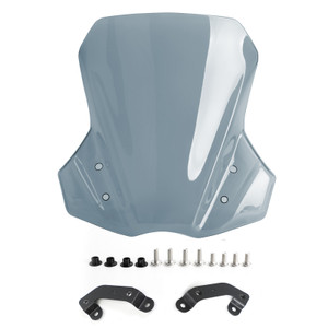 ABS Motorcycle Windshield WindScreen fit for Suzuki DL650 V-STROM 2017-2021 Gray