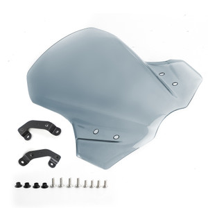 ABS Motorcycle Windshield WindScreen fit for Suzuki DL650 V-STROM 2017-2021 Gray