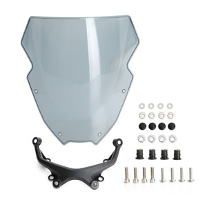 ABS Motorcycle Windshield WindScreen fit for Yamaha MT-09 MT09 2021 Gray