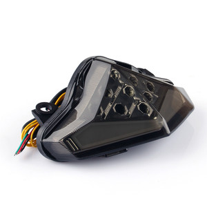 Integrated LED TailLight Turn Signals For Kawasaki NINJA 400 650 ER-6N 2012-2016 Smoke Generic