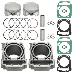 Front & Rear Cylinders Top End Kit Fits Can-Am BRP Renegade 1000/R T3 2012-2020