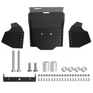 Engine Guard Skid Plate Chassis Black Fit for Honda CRF250L CRF300L 2021-2022