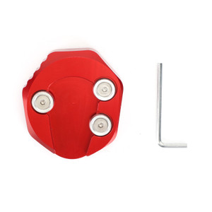 Kickstand Enlarge Plate Pad fit for Honda CBR150R17-2020 REBEL 500 CMX500 2020 Red