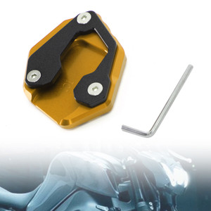 Kickstand Enlarge Plate Pad fit for Yamaha MT-09 MT 09 2021 Gold