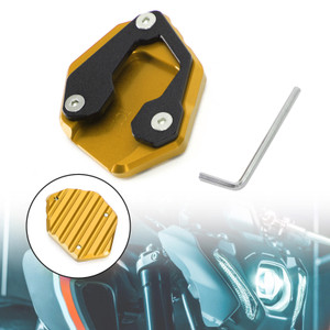 Kickstand Enlarge Plate Pad fit for Yamaha MT-09 MT 09 2021 Gold