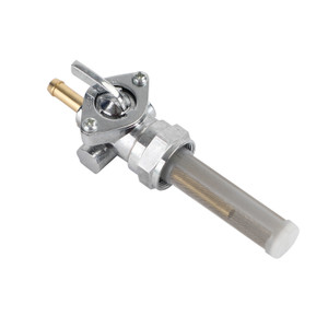 Petcock Fuel Valve Straight Outlet 22mm fit for Dyna Super Glide Electra Glide
