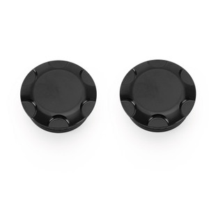 Aluminum Black Frame Hole Caps Plugs Cover Fit for Kawasaki Ninja 250 400 18-22