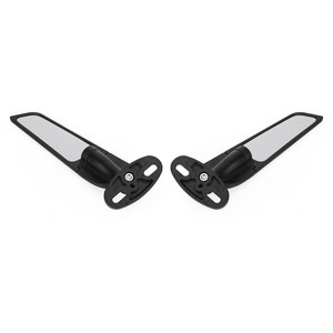 Wing Fin Spoiler Side Rearview Mirrors For Honda CBR125R CBR250R CBR300R CBR650R