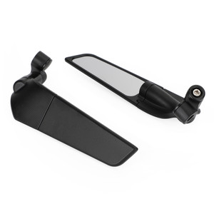 Wing Fin Spoiler Side Rearview Mirrors For Yamaha XT660 R/X Tenere 660 700 1200