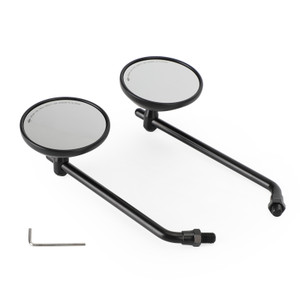 Old style 3" Round Mirror For Honda CB 100 125S 350 400 450 500 550 650 750 900