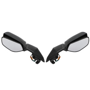 Left & Right Side Rear View Mirror Indicator For Kawasaki Ninja ZX10R 2016-2020