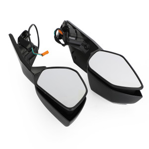 Left & Right Side Rear View Mirror Indicator For Kawasaki Ninja ZX10R 2016-2020