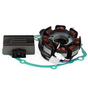 Magneto Stator+Voltage Rectifier+Gasket For Husqvarna Svartpilen 250 401 18-21
