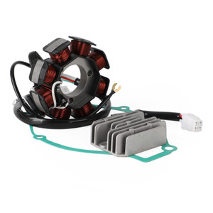 Magneto Stator + Voltage Rectifier + Generator Gasket For RC390 Adventure 14-21