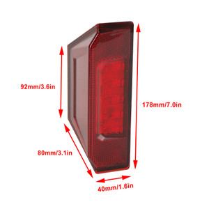 2412774 UTV Tail Light for Polaris Ranger Crew 570 XP 900 General 2013-2020 Red