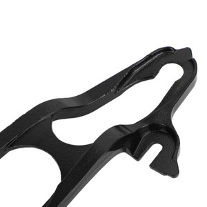 Front Black Tow Hooks Left & Right with Mopar 82215268AB for 2019 2020 Ram 1500