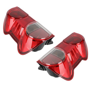 Left+Right Tail Light Rear Lamp Clear Red Lens For Nissan NV200 2013-2018