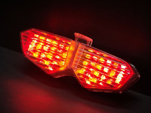 Integrated LED TailLight Turn Signals for Yamaha YZF R6 03-05 R6S 06-09 XTZ1200 Clear Generic