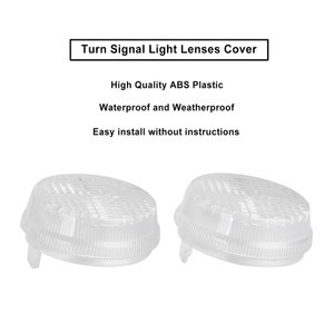 Turn Signal Light Lenses Cover For Honda Shadow Spirit VT750 Vulcan VN Clear