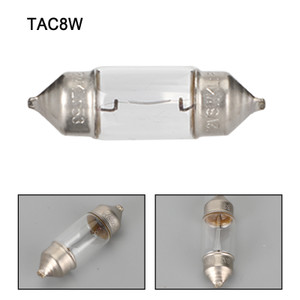 For TOSHIBA TAC8W Car Auxiliary Bulbs 31MM C8W 12V8W Festoon Lamp
