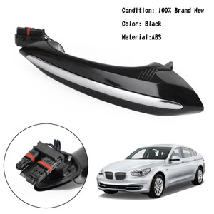 Black Exterior Rear Left Door Handle 51217231933 For BMW F10 F01 F02 F06 F11