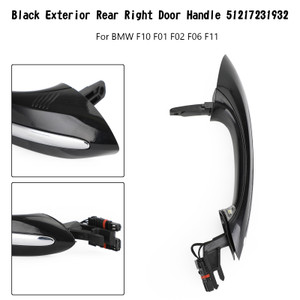 Black Exterior Rear Right Door Handle 51217231932 For BMW F10 F01 F02 F06 F11